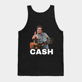 Johnny Cash Style Vintage Tank Top